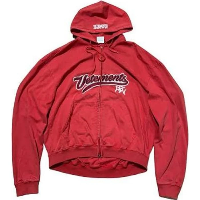 Vetements Zip Hoodie